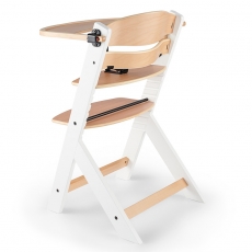 Дитячий стільчик для годування Kinderkraft Enock White Wood